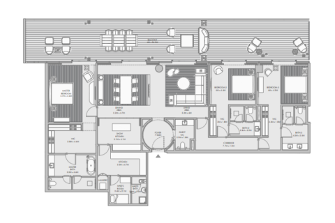 آپارتمان برای فروش در  Palm Jumeirah، Dubai، امارات متحده عربی  2 خوابه ، 248 متر مربع ، شماره 689982 - تصویر 6
