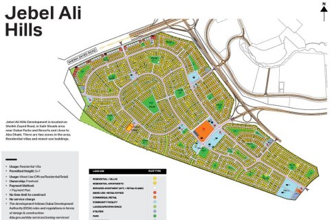 Land zum Verkauf in Jebel Ali, Dubai, VAE 929 m2 Nr. 682425 - Foto 17