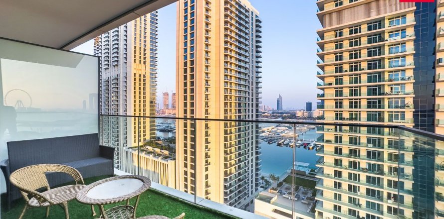Квартира в Dubai Harbour, Дубай, ОАЭ 1 спальня, 69м2 № 641693