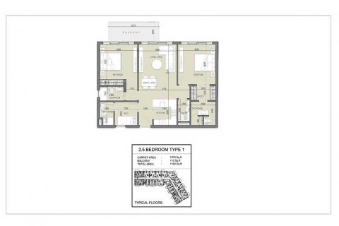 Appartamento in vendita a Al Furjan, Dubai, EAU 2 camere da letto, 109 mq. № 637033 - foto 5