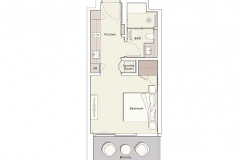 Apartment in ONE RIVER POINT in Business Bay, Dubai, UAE 1 room, 45 sq.m. № 637032 - photo 3