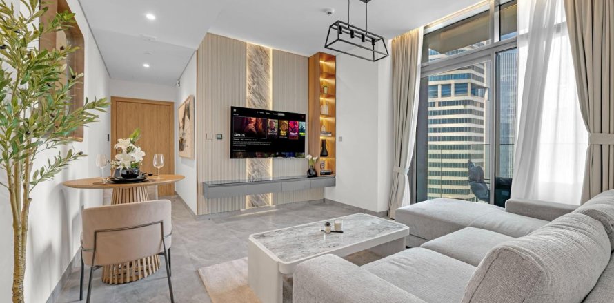 Apartemen di Business Bay, Dubai, UEA 1 kamar tidur, 58.71 m2 nomor 747419