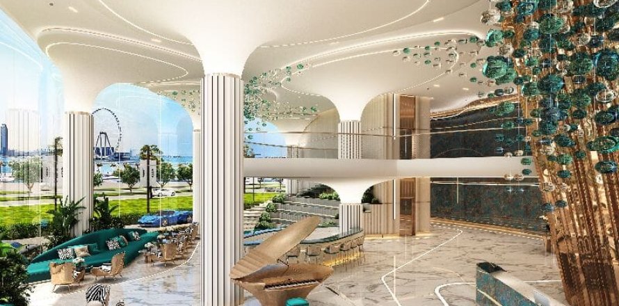 Penthouse di Dubai Harbour, UAE 4 bilik tidur, 692 meter persegi № 710959