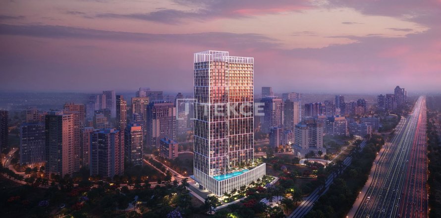 Apartament în Majan, Dubai, EAU 2 dormitoare, 119 mp.  №669330