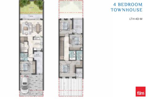 Városi lakóépület itt: Dubai, EAE, 4 hálószoba, 144 m², azonosító: 689122 - fénykép 3