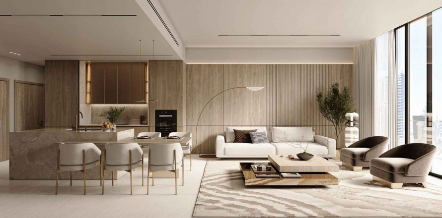 Apartment in DWTN Residences in Business Bay, Dubai, UAE 1 bedroom, 84.91 sq.m. № 630620