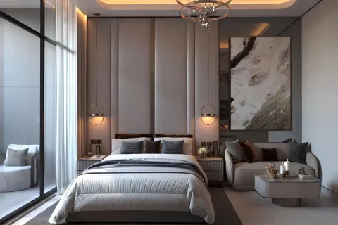 Apartament na sprzedaż w Dubai, ZEA 1 sypialnia, 60 mkw., nr 728956 - zdjęcie 3