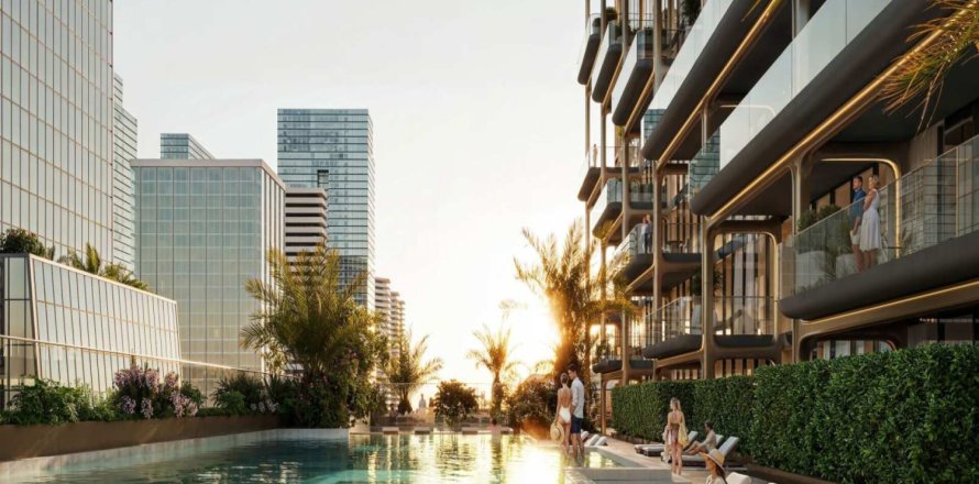 Dubai, संयुक्त अरब अमीरात में अपार्टमेंट, 1 बेडरूम, 61 वर्ग मीटर, संख्या 722231