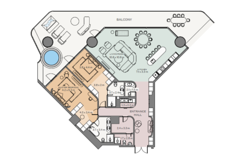 Apartment in Business Bay, Dubai, UAE 2 bedrooms, 593 sq.m. № 690025 - photo 7