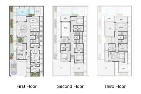 Villa zum Verkauf in Mohammed Bin Rashid City, Dubai, VAE 4 Schlafzimmer, 436 m2 Nr. 690022 - Foto 3