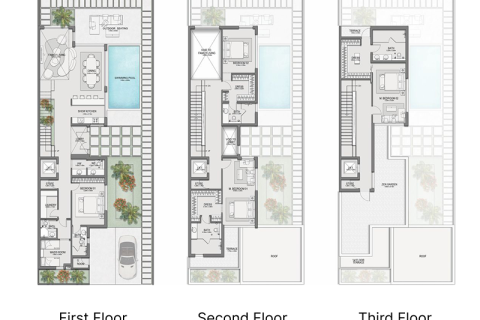 Villa zum Verkauf in Mohammed Bin Rashid City, Dubai, VAE 4 Schlafzimmer, 436 m2 Nr. 690022 - Foto 4