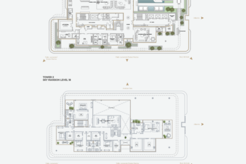 آپارتمان برای فروش در  Palm Jumeirah، Dubai، امارات متحده عربی  1 خوابه ، 161 متر مربع ، شماره 690024 - تصویر 11
