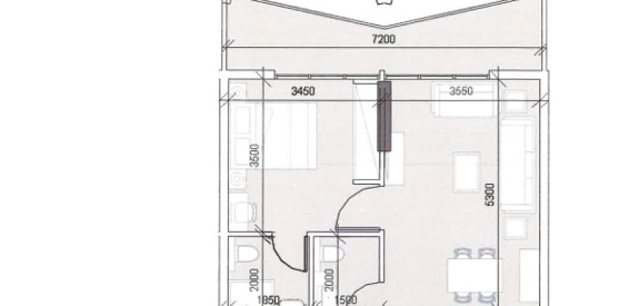 Yas Island, Abu Dhabi, BAE’de daire 1 yatak odası, 61 m&sup2; No 731791