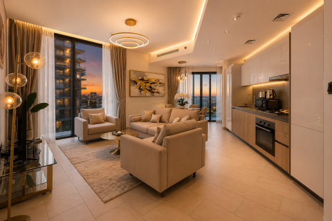 Mohammed Bin Rashid City、Dubai、UAE にあるマンションの賃貸物件 2ベッドルーム、80.86 m2、No754447 - 写真 1