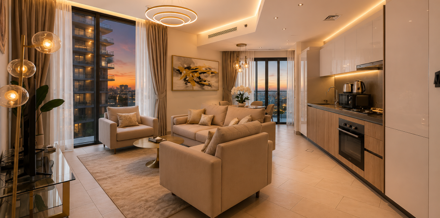 Mohammed Bin Rashid City、Dubai、UAEにあるマンション 2ベッドルーム、80.86 m2 No754447