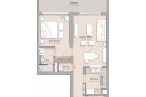 Müüa korter asukohaga Dubai South (Dubai World Central), AÜE: 1 magamistoaga, 96 m² Nr 728477 - pilt 16
