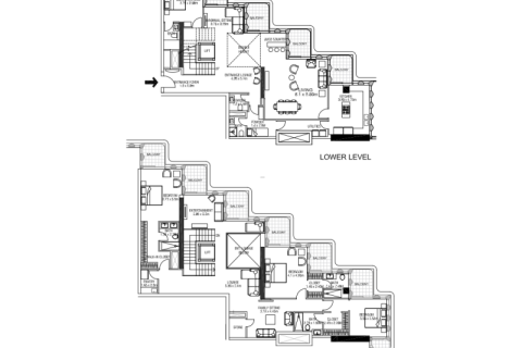 شقة للبيع في Sheikh Zayed Road، دبي، الإمارات العربية المتحدة 1 غرفة نوم ، 87 متر مربع ، رقم 690286 - صورة 11