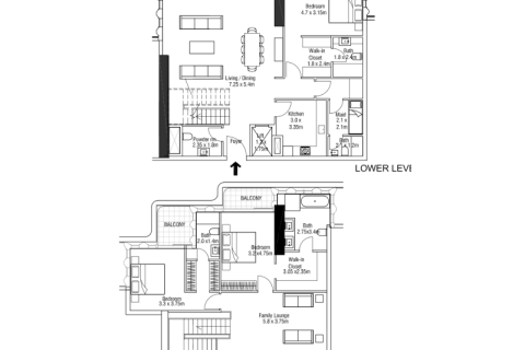 شقة للبيع في Sheikh Zayed Road، دبي، الإمارات العربية المتحدة 1 غرفة نوم ، 87 متر مربع ، رقم 690286 - صورة 10