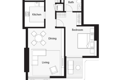 شقة للبيع في Sheikh Zayed Road، دبي، الإمارات العربية المتحدة 1 غرفة نوم ، 87 متر مربع ، رقم 690286 - صورة 7