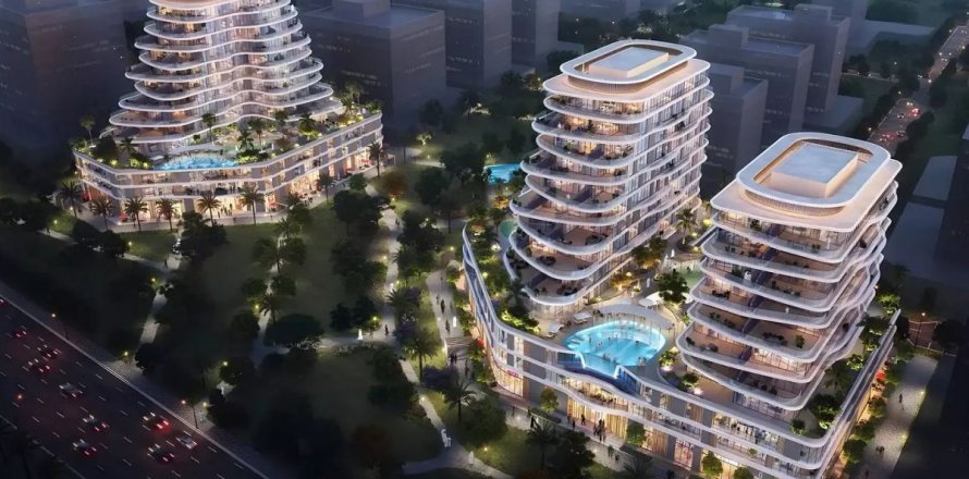 Apartmen di Dubai, UAE 1 bilik tidur, 106.3 meter persegi № 644944