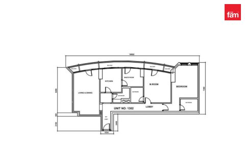Apartemen di Dubai Marina, UEA 2 kamar tidur, 131.6 m2 nomor 725954 - foto 16
