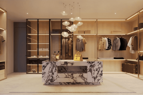 Penthouse i Dubai, UAE 5 soveværelser, 845 kvm № 707970