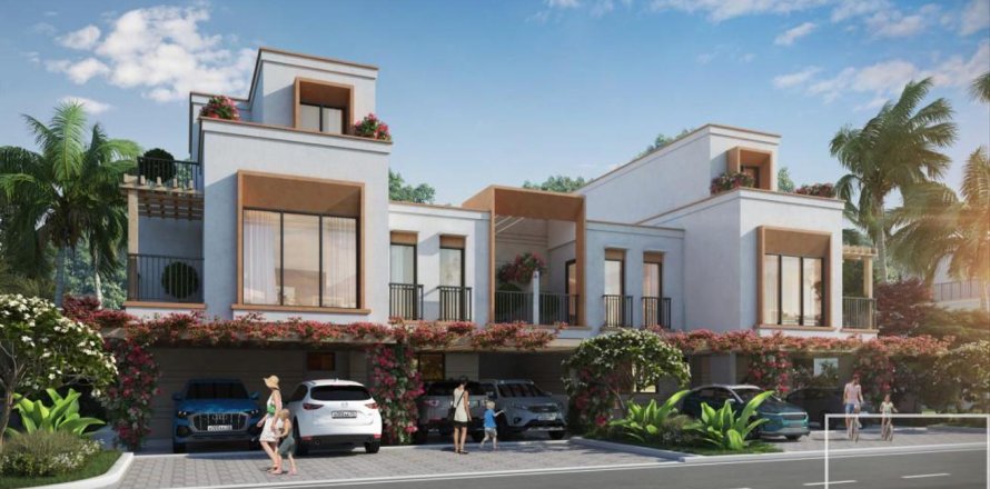 تاون هاوس في Damac Lagoons، دبي 4 غرفة نوم ، 144 متر مربع . ر قم 747149