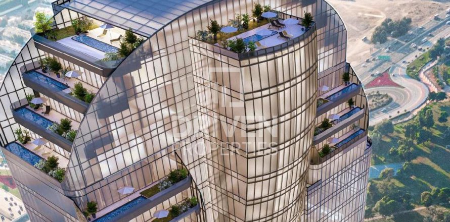 Apartmen di Business Bay, Dubai, UAE 1 bilik tidur, 112.97 meter persegi № 756614