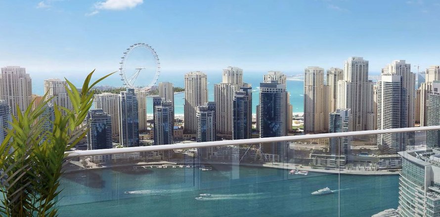 Apartment i Dubai Marina, Dubai, UAE 2 soveværelser, 147.8 kvm № 687390