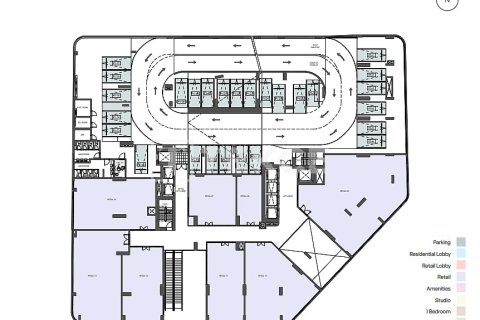Купити квартиру в Dubai Land, Дубай, ОАЕ 2 кімнати, 77м2, № 730825 - фото 18