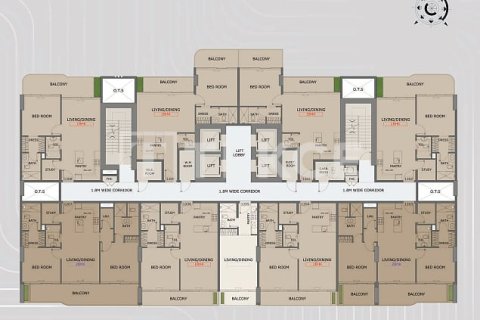 Apartmen di Jumeirah Village Circle, Dubai, UAE 1 bilik, 39 meter persegi № 730822 - foto 15