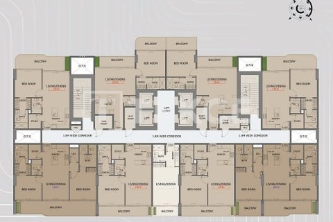 Apartmen di Jumeirah Village Circle, Dubai, UAE 1 bilik, 39 meter persegi № 730822 - foto 14