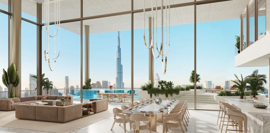 Huoneisto Downtown Dubai (Downtown Burj Dubai), Arabiemiraatit 3 makuuhuonetta, 255.9 m2 № 652374
