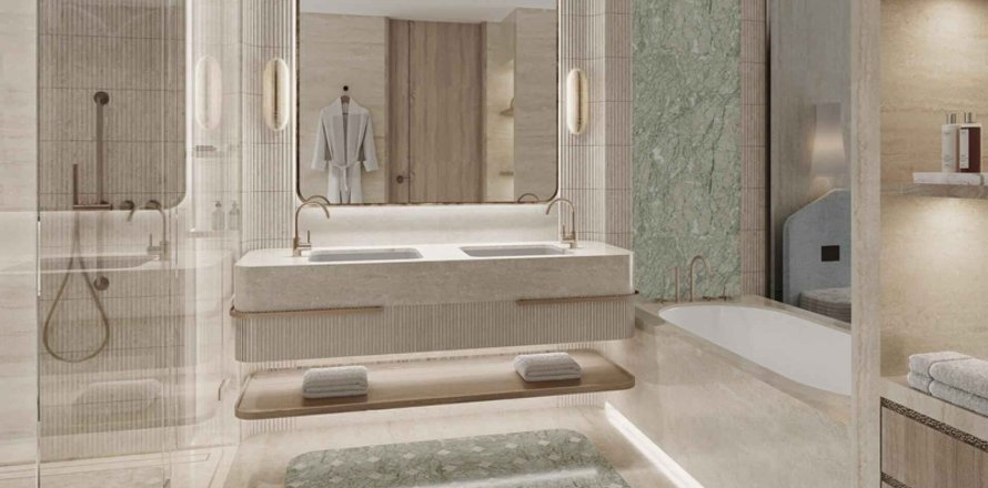 Квартира в Aqua Arc в Al Marjan Island, Рас-эль-Хайма, ОАЭ 2 комнаты, 90м2 № 647237