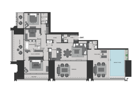 Apartment in Business Bay, Dubai, UAE 2 bedrooms, 308 sq.m. № 690168 - photo 13