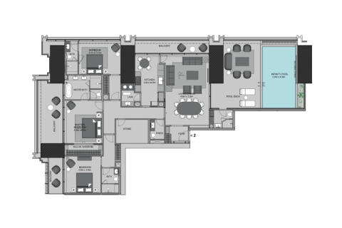Apartment in Business Bay, Dubai, UAE 2 bedrooms, 308 sq.m. № 690168 - photo 12