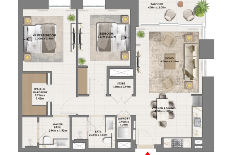 Lakás itt: Dubai Hills Estate, EAE, 1 hálószoba, 65 m², azonosító: 690174 - fénykép 6