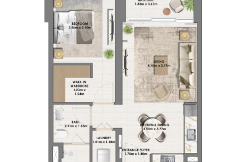 Lakás itt: Dubai Hills Estate, EAE, 1 hálószoba, 65 m², azonosító: 690174 - fénykép 5