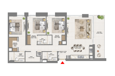 Lakás itt: Dubai Hills Estate, EAE, 1 hálószoba, 65 m², azonosító: 690174 - fénykép 7