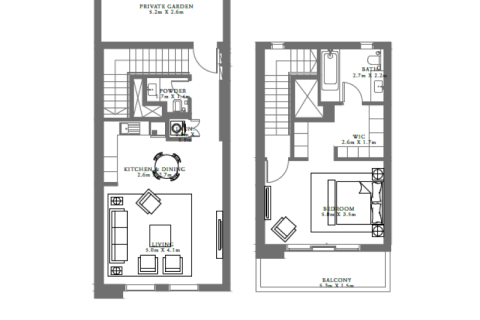 Lakás itt: Dubai Hills Estate, EAE, 1 hálószoba, azonosító: 690173 - fénykép 9
