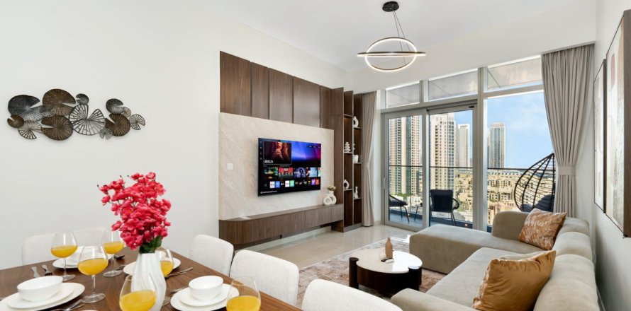 Dzīvoklis Downtown Dubai (Downtown Burj Dubai)jā, AAE 1 istaba, 79.3 m2 Nr. 696756