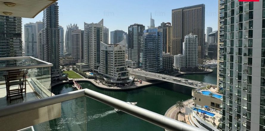 Korter asukohaga Dubai Marina, AÜE: 1 magamistoaga, 84.4 m² Nr 641402