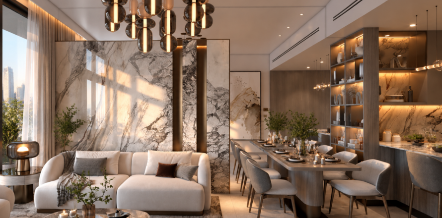 Apartament në Dubai, Emiratet e Bashkuara Arabe 1 dhomë gjumi, 84 m2. № 766528