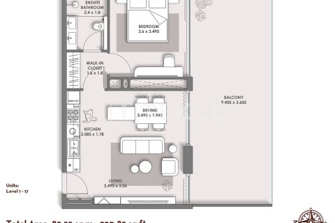 Appartement à vendre à  Al Satwa, Dubai, EAU 1 chambre, 86 m2 № 766533 - photo 23