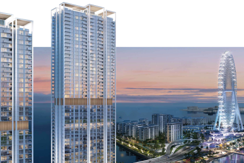 Apartman u gradu Bluewaters, Dubai, UAE 1 spavaća soba, 85 m2 Br. 723182