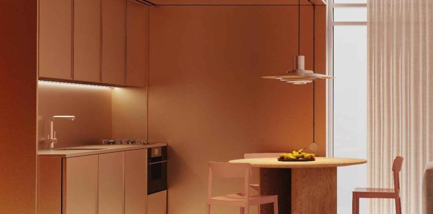 Apartemen di Vibe by Arsenal East di Al Satwa, Dubai, UEA 1 ruangan, 37 m2 nomor 680580