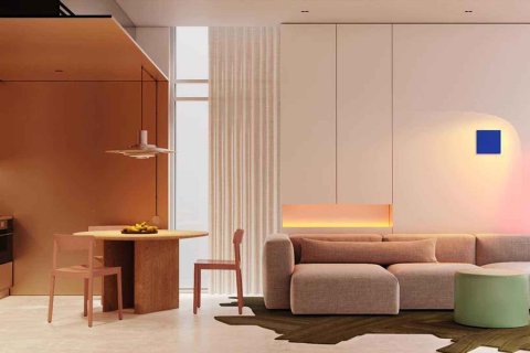 Apartament në Vibe by Arsenal East në Al Satwa, Dubai, Emiratet e Bashkuara Arabe 1 dhomë gjumi, 58 m2. № 680577 - Foto 8