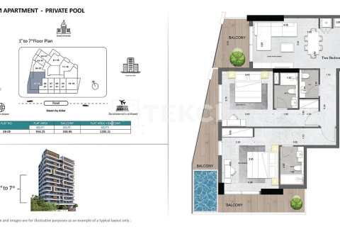 Купити квартиру в Dubai Land, Дубай, ОАЕ 2 кімнати, 69м2, № 751362 - фото 26
