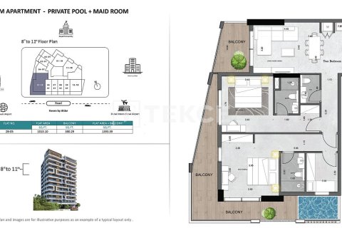 Купити квартиру в Dubai Land, Дубай, ОАЕ 2 кімнати, 69м2, № 751362 - фото 25