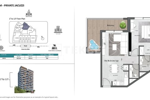 Lakás itt: Dubai Land, EAE, 1 szoba, 39 m², azonosító: 751361 - fénykép 24
